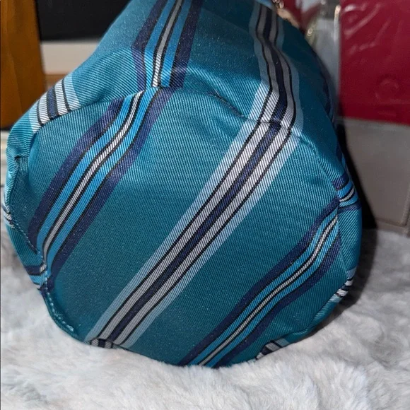 ETRO Milano Paisley Drawstring Clutch with Brown Leather Accents - Picture 11 of 16